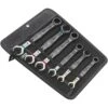 Wera 020022 Joker 6 Piece Ratcheting / Double Open End Spanner Set 10-19mm