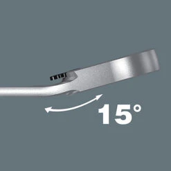 Wera 020081 Imperial Joker Switch Open Ended Ratcheting Combination Spanner - 11/16" -Stahlwille Shop 020064 2 2