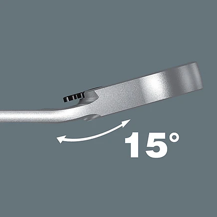 Wera 020072 Joker Switch Open Ended Ratcheting Combination Spanner - 17mm 5 Wera 020072 Joker Switch Open Ended Ratcheting Combination Spanner - 17mm - Image 3