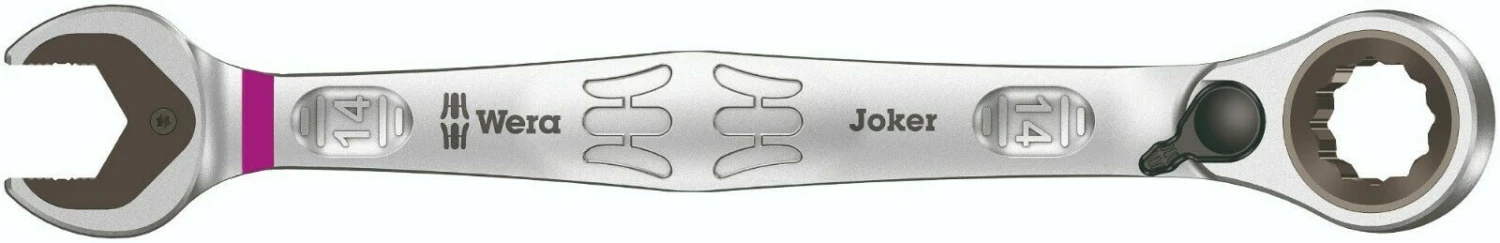 Wera 020069 Joker Switch Open Ended Ratcheting Combination Spanner - 14mm 3 Wera 020069 Joker Switch Open Ended Ratcheting Combination Spanner - 14mm