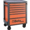 Beta RSC24/7 7 Drawer Mobile Roller Cabinet Orange -Stahlwille Shop 024004070