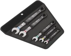 Wera 020230 JOKER 5 Set 1 6003 5 Piece Metric Ring Combination Spanner Set 8-19mm