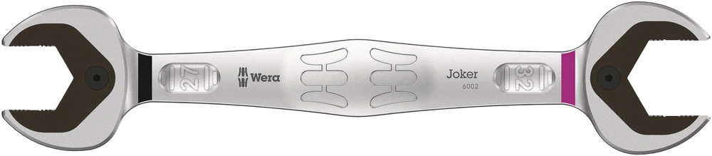 Wera 6002 JOKER 020263 Double Open End Spanner 27x32mm 3 Wera 6002 JOKER 020263 Double Open End Spanner 27x32mm