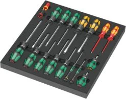 Wera 150130 7 Drawer Tool Rebel Roller Cabinet 1 Trolley With 78 Piece Tool Kit In Foam Inlays -Stahlwille Shop 05150101001