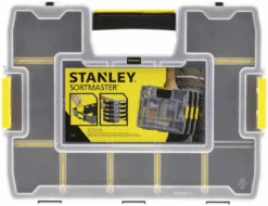 Stanley 1-97-483 Sort Master Stackable Screws &amp; Small Parts Storage Organiser Case Toolbox