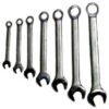 King Dick TKC7M 7 Piece Metric Combination Spanner Set 10-19mm