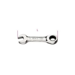 Beta 142C Short (Stubby) Ratcheting Combination Spanner 14mm