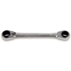 Beta 192 4 IN 1 Flat Bi Hex Double End Reversible Ratcheting Spanner Wrench 8 X 10 / 12 X 13mm
