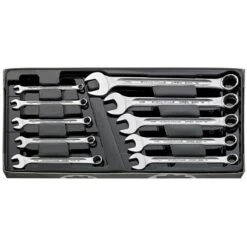 Stahlwille 13A/10KT 10 Piece Open Box Combination Spanner Set 1/4"-3/4" AF
