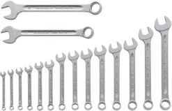 Stahlwille '13/16' 16 Piece Metric Open Box Combination Spanner Set 7-24mm