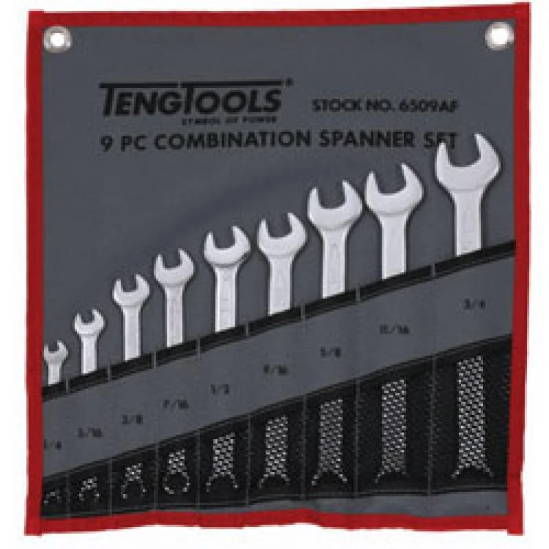 Teng 6509AF Combination Spanner Set 3 Teng 6509AF Combination Spanner Set