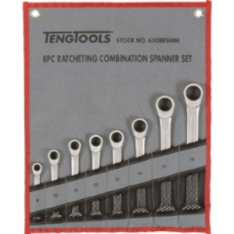 Teng 6508RMM Ratcheting Spanner Set 3 Teng 6508RMM Ratcheting Spanner Set