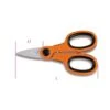 BETA 1128BCX ELECTRICAN'S SCISSORS WITH CABLE CUTTING &amp; CRIMPING FEATURES 155mm -Stahlwille Shop 130876