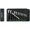 Stahlwille Empty 12 Piece Spanner Tool Roll -Stahlwille Shop 132527