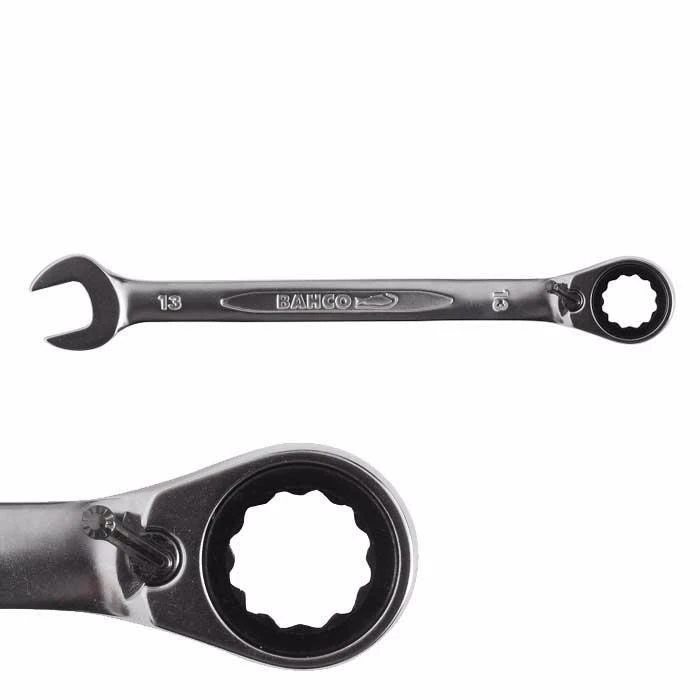 Bahco 1RM/SH6 6 Piece Ratchet Combination Spanner Set 8-17mm 4 Bahco 1RM/SH6 6 Piece Ratchet Combination Spanner Set 8-17mm - Image 2