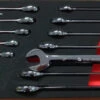 Britool Hallmark BHRWSET12 12 Piece Ratchet Combination Spanner Set In Foam Tray 2 Britool Hallmark BHRWSET12 12 Piece Ratchet Combination Spanner Set In Foam Tray -Stahlwille Shop 146319038