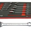 Britool Hallmark CEHMSET12TC 12 Piece Hexagon Ring (6 Point) Combination Spanner Set 8-19mm