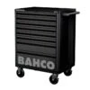 Bahco 1472K8BLACK E72 8 Drawer 26" Mobile Roller Cabinet Black 2 Bahco 1472K8BLACK E72 8 Drawer 26" Mobile Roller Cabinet Black -Stahlwille Shop 1472K8BLACK