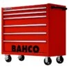 Bahco 1475KXL6RED C75 40″ 6 Drawer Mobile Roller Cabinet Red -Stahlwille Shop 1475kxl6red1