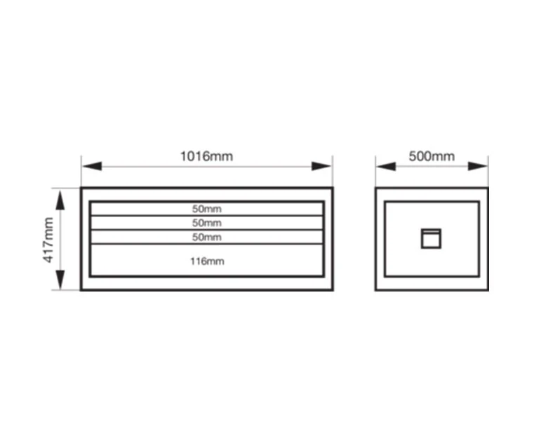 Bahco 1485KXL4BLACK Classic C85 XL 4 Drawer Top Chest Tool Box Black 5 Bahco 1485KXL4BLACK Classic C85 XL 4 Drawer Top Chest Tool Box Black - Image 3