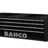Bahco 1485KXL4BLACK Classic C85 XL 4 Drawer Top Chest Tool Box Black -Stahlwille Shop 1485KXLBLACK