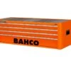 Bahco 1485KXL4 Classic C85 XL 4 Drawer Top Chest Tool Box Orange -Stahlwille Shop 1485kxl4 1