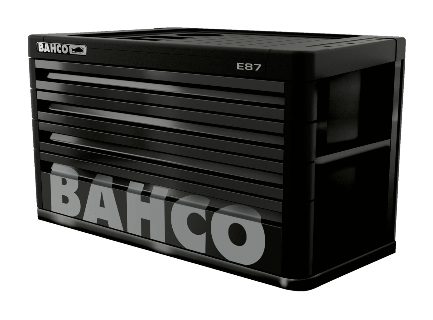 Bahco 1487K4BLACK E87 ‘Premium’ 4 Drawer Top Chest Black 3 Bahco 1487K4BLACK E87 ‘Premium’ 4 Drawer Top Chest Black