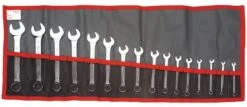 Facom 39.JE16T Metric Short Combination Spanner Wrench Set 3.2-17mm