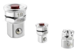 Facom 467.ADAPT10-19 3 Pce Adaptor Set - Converts Ratchet Spanner To Square Drives For Sockets