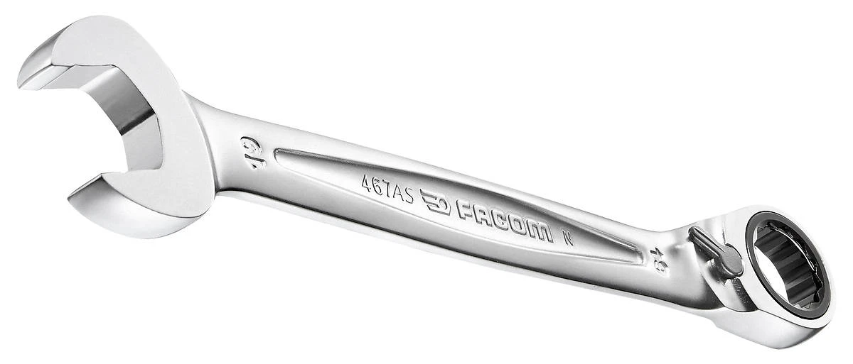 Facom 467AS.11 Metric Anti-Slip Ratcheting Combination Spanner 11mm 4 Facom 467AS.11 Metric Anti-Slip Ratcheting Combination Spanner 11mm - Image 2