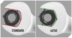 Facom 467AS.18 Metric Anti-Slip Ratcheting Combination Spanner 18mm -Stahlwille Shop 467AS 4