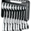 Facom 467BS.JP10 10 Piece Metric Stubby Anti-Slip Ratcheting Spanner Set 7-17mm -Stahlwille Shop 467BS.JP10