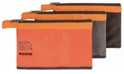 Bahco 4750FB7-02 3 Pocket Storage Zipper Pouch Bag Case - Large -Stahlwille Shop 4750FB7 02