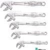 Wera JOKER 6004 5 Piece Self-Setting Adjustable Spanner Set XS, S, M, L &amp; XXL (7-32mm) -Stahlwille Shop 6004SET5