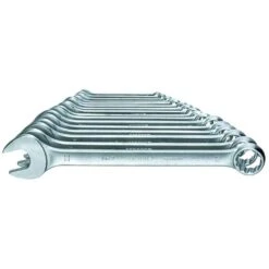 Gedore 7-017 17 Piece Metric Combination Spanner Wrench Set 6-22mm