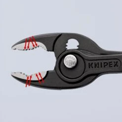 Knipex 82 02 200 TwinGrip Slip Joint Pliers With Multi-Component Grips 200mm -Stahlwille Shop 8202200 00 HL A 01