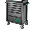 Stahlwille 93/6A TTS93 6 Drawer Mobile Roller Cabinet - Black -Stahlwille Shop 93 6A 81200154 rechts