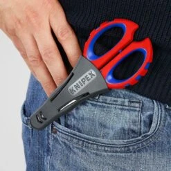 Knipex 95 05 10 SB Electricians Scissors Wire Cable Cutters / Shears + Clip 10 Knipex 95 05 10 SB Electricians Scissors Wire Cable Cutters / Shears + Clip -Stahlwille Shop 950510 2