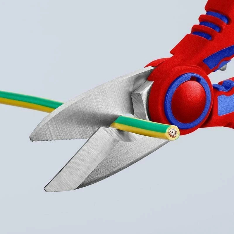 Knipex 95 05 10 SB Electricians Scissors Wire Cable Cutters / Shears + Clip 4 Knipex 95 05 10 SB Electricians Scissors Wire Cable Cutters / Shears + Clip - Image 2