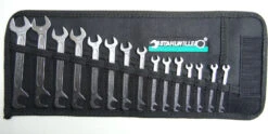 Stahlwille 12/15PC '12 Series' 15 Piece Offset Double Open Ended Metric Spanner Set 3.2-14mm