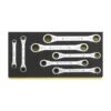 Stahlwille 'TCS 25/7' 7 Piece Double Ended Ratchet Ring Spanner Set 7-19mm -Stahlwille Shop 968387511