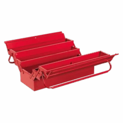 Sealey AP521 Cantilever Metal Toolbox 4 Tray 530mm Long - Red -Stahlwille Shop AP521