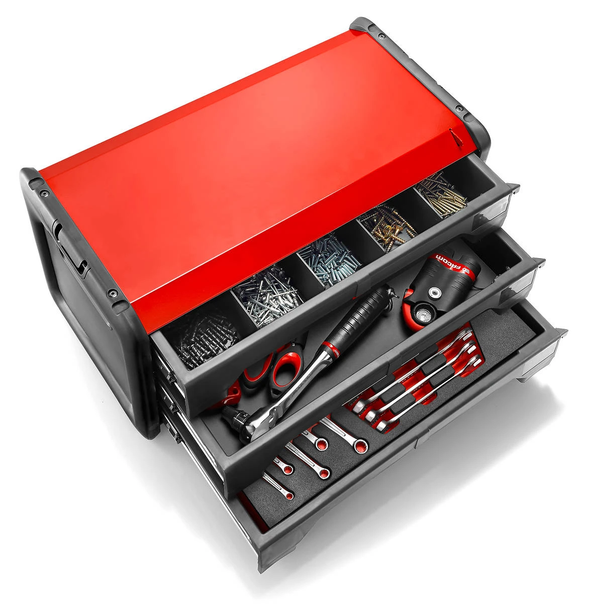Facom BT.203 Bi-Material 3 Drawer Tool Box 4 Facom BT.203 Bi-Material 3 Drawer Tool Box - Image 2