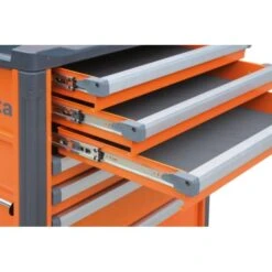Beta C37/7 7 Drawer Mobile Roller Cabinet - Orange -Stahlwille Shop C37 2