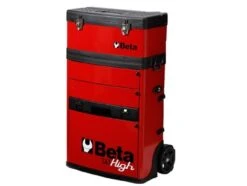 Beta C41H Two - Module Tool Trolley Cabinet - Red -Stahlwille Shop C41H Red1