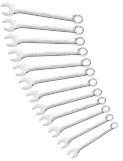 Expert By Facom E113242 12 Piece Imperial Combination Spanner Wrench Set 1/4''-15/16'' AF
