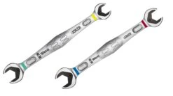 Wera JOKER 2 Piece Double Open End Spanner Set 10x13mm & 17x19mm