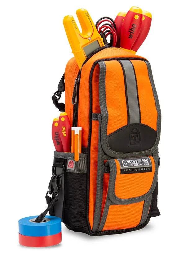 Veto Pro Pac MB2 Hi-Viz Orange Meter Bag / Tool Pouch 5 Veto Pro Pac MB2 Hi-Viz Orange Meter Bag / Tool Pouch - Image 3