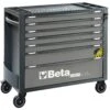 Beta RSC24AXL/7-A 7 Drawer Extra Long Mobile Roller Cabinet With Anti-Tilt System - Anthracite Grey 1 Beta RSC24AXL/7-A 7 Drawer Extra Long Mobile Roller Cabinet With Anti-Tilt System - Anthracite Grey -Stahlwille Shop RCS24AXL 7 A scaled 1