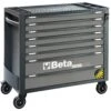 Beta RSC24AXL/8-A 8 Drawer Extra Long Mobile Roller Cabinet With Anti-Tilt System - Anthracite Grey -Stahlwille Shop RCS24AXL 8 A scaled 1